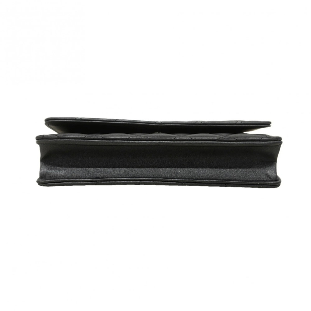 CHANEL Black Lambskin Leather Wallet - Picture 3 of 8
